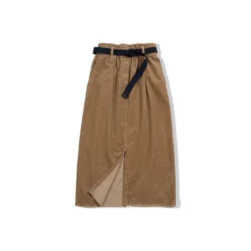 MADEN Повседневная длинная юбка осенне-зимняя для женщин