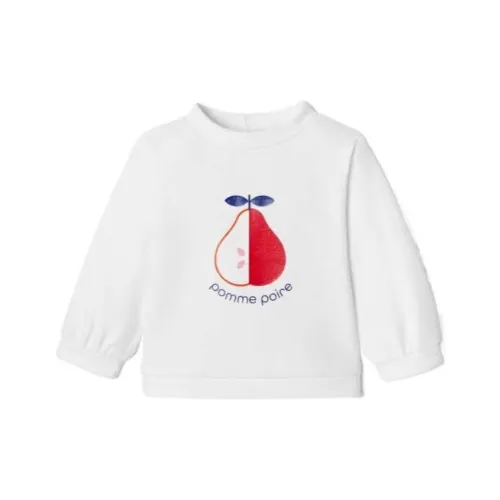 JACADI Толстовка Белый Infant и Toddler