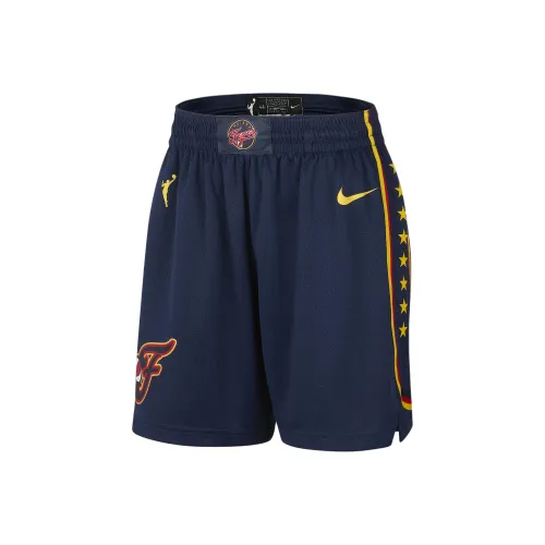 nike Dri FitWNBA Баскетбольные шорты Женские Университетский Морские