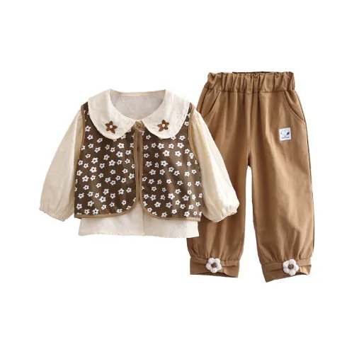 SNOOPY Повседневная спортивная одежда Кофе Детский