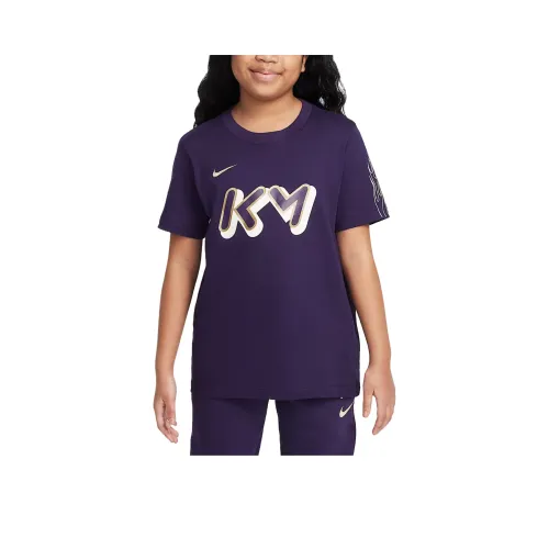 nike Dri Fit T-Shirt Фиолетовый Подростки