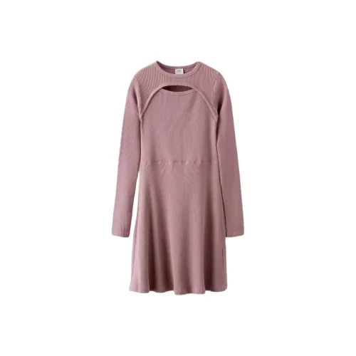 ZARA FW23 Детское платье розовый