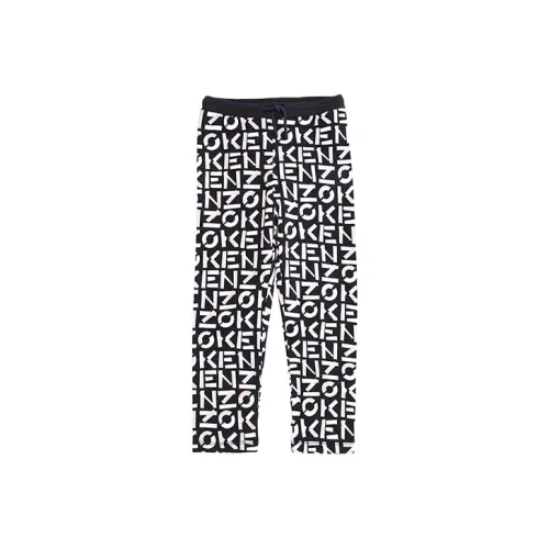 KENZO Черные Детские Леггинсы