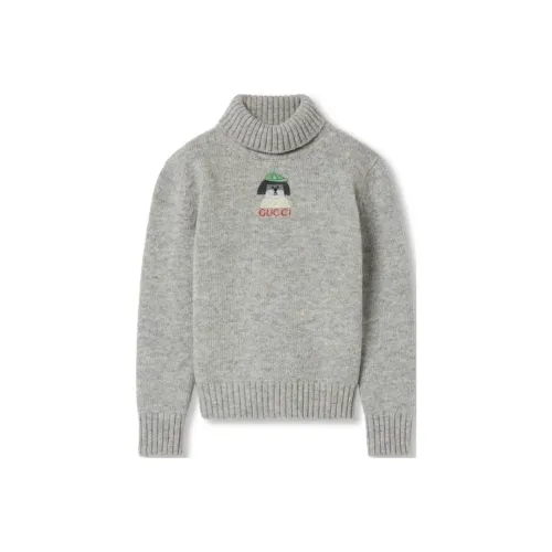 GUCCI Серый Kids Свитеры