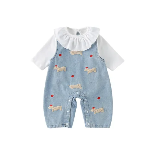 XiaoJinBu Повседневная спортивная одежда Светло-синий Для малышей и детей дошкольного возраста