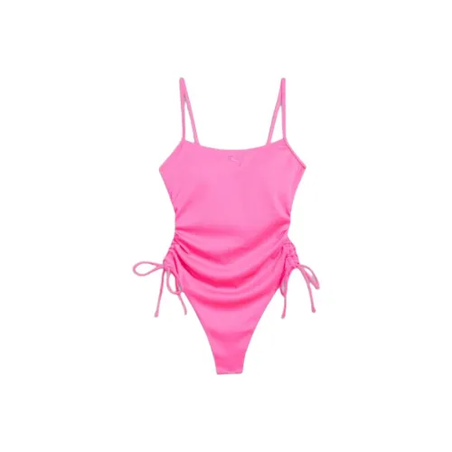 PUMA One Piece Купальник Женский Ярко-Розовый