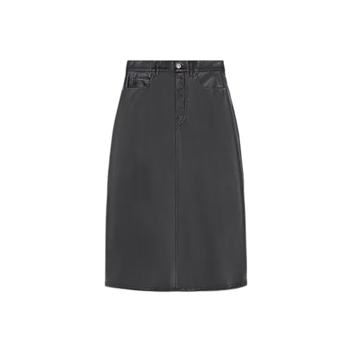 WEEKEND MaxMara Черная Женская Повседневная Длинная Юбка