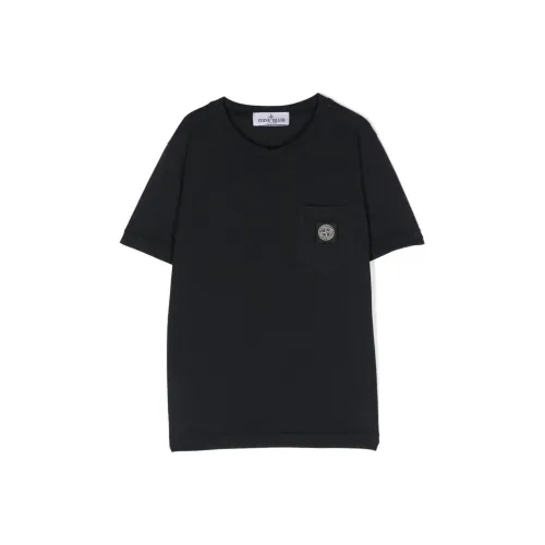 STONE ISLAND T-рубашка Морской синий Детская