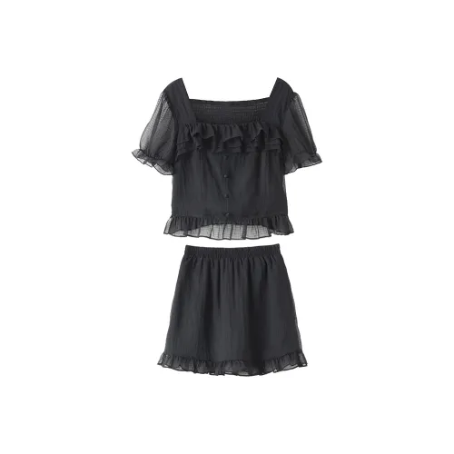 PAIN OR PLEASURE Летний комплект с юбкой женский