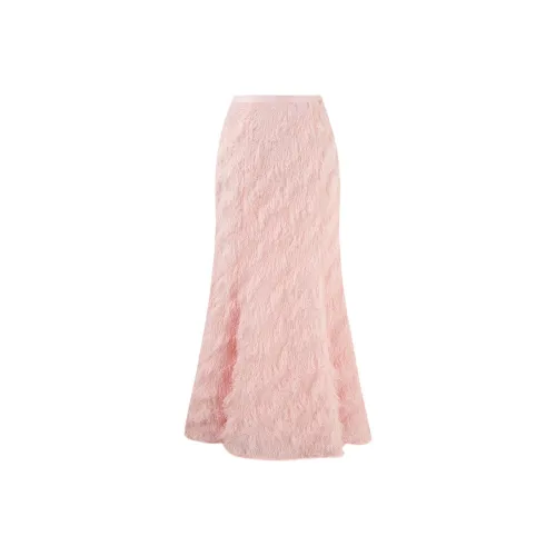 COCOON Повседневная длинная юбка женская розовая