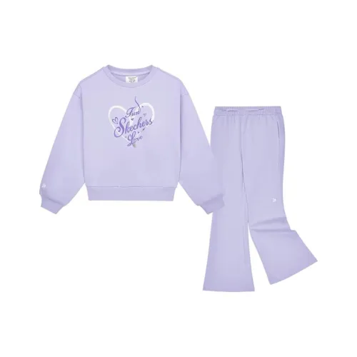 Skechers Kids Повседневная Спортивная Одежда Орхидея Фиолетовый Детский