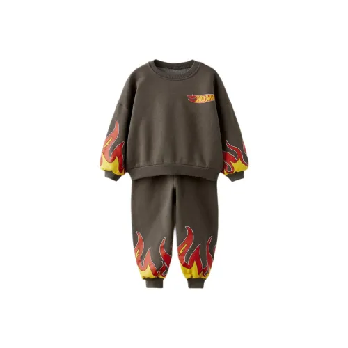 ZARA Повседневная спортивная одежда для детей темно-серый