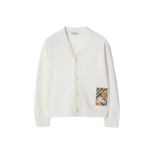 Burberry Свитер FW24 Айвори Белый Детский