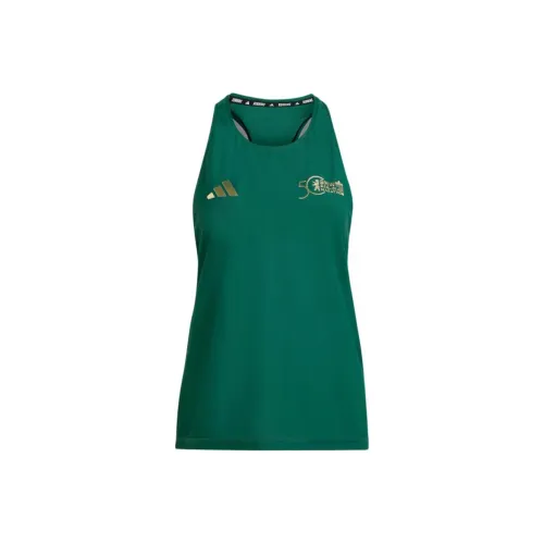 Adidas FW24 BMW Sport Жилеты Женские Преппи Зеленый