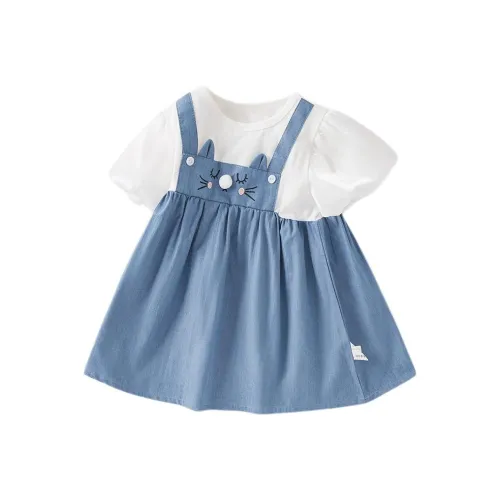 JELLYBABY Детское платье цвет экрю для малышей