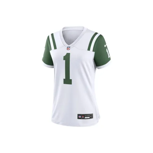 nike Соус Gardner New York Jets Футбол Джерси Женская Белая