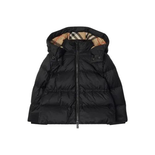 Burberry Пуховик Черный Infant и Toddler