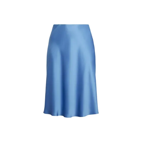 LAUREN RALPH LAUREN Повседневный Длинный Юбка Женская Синяя