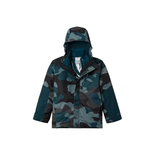 Columbia Детская одежда Whirlibird™ II Ветровка Павлиний зеленый Детский