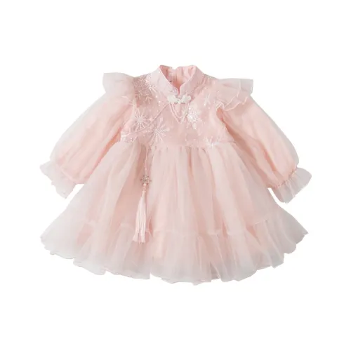 Jiao Ni Детское платье розового цвета для подростков