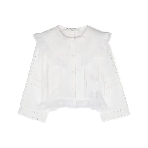 PHILOSOPHY DI LORENZO SERAFINI SS24 Рубашка Белая Детская