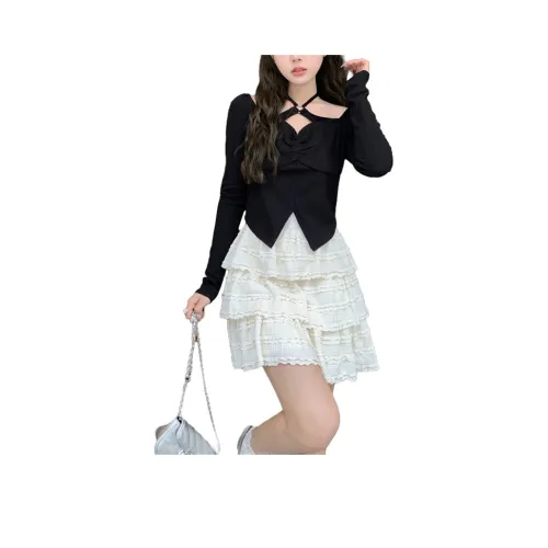 TUSHIFEI Женские комплекты с юбкой