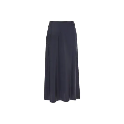 MaxMara Повседневный Длинный Юбка Женская Синяя
