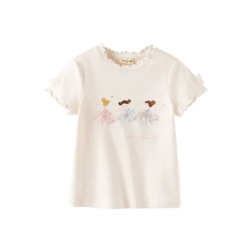 DAVE BELLA T-рубашка Телесный Розовый Детская