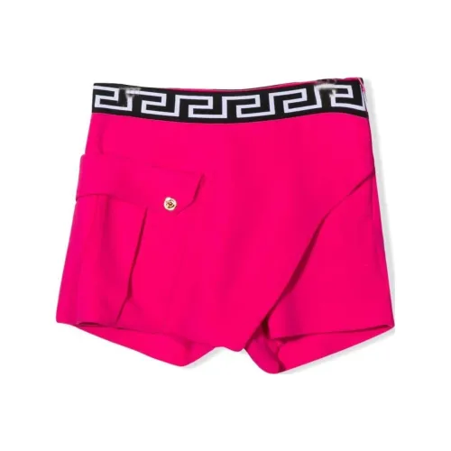 FANSIZHE VERSACE FW22 Шорты Детские Красные