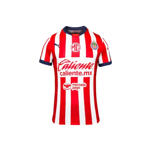 PUMA SS24 Футбол Джерси Женские Красный Белый