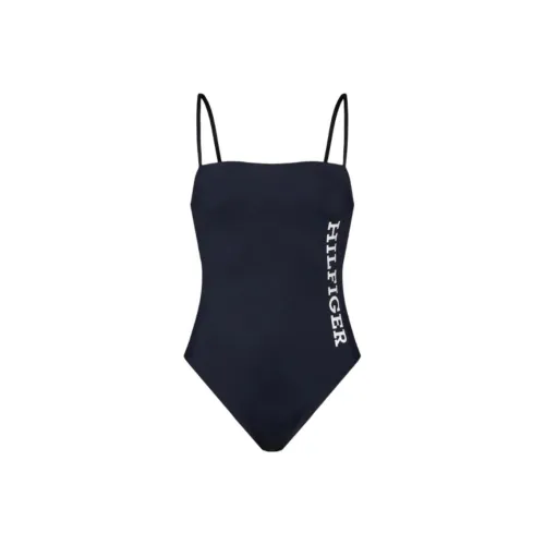 Tommy Hilfiger One-piece Swimsuit Women's Marine Blue Томми Хилфигер Одиночный купальник Женский Морской синий