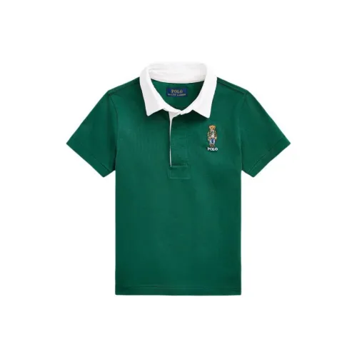 Polo Ralph Lauren Поло SS24 Nouveau Лесной зеленый Детский