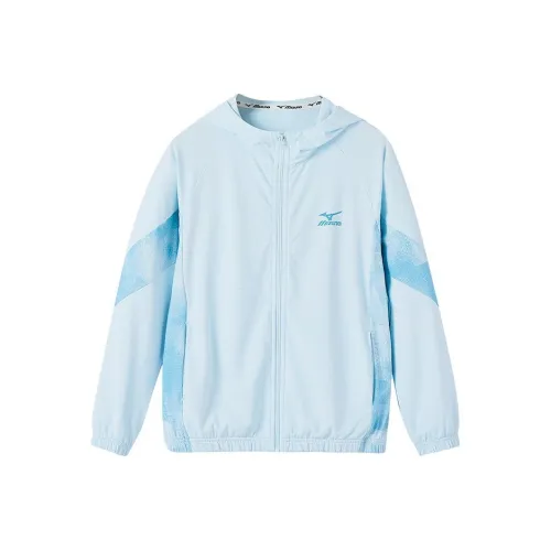 Mizuno Training Cross Светло-синий Школьная одежда с защитой от УФ-лучей