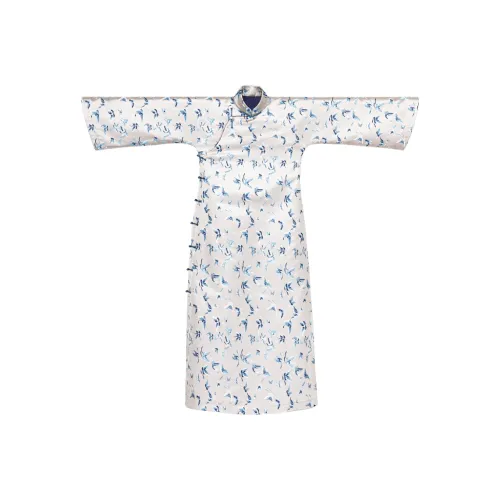 YICHENGFENGXU Чунсам Женский Светло-Серый