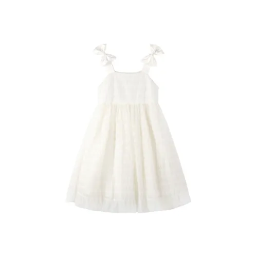 MUCMUKN Экрю Платья для школьного возраста