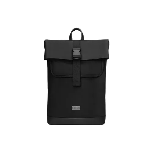 SAMSONITE Nylon Backpack Unisex Black SAMSONITE Нейлоновый рюкзак унисекс черный