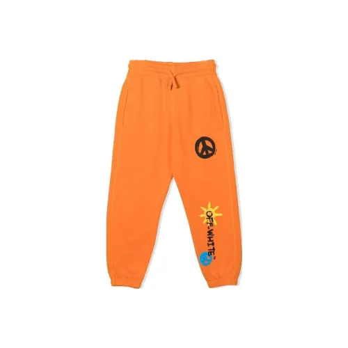 Off Белый Шафран Kids Спортивные брюки