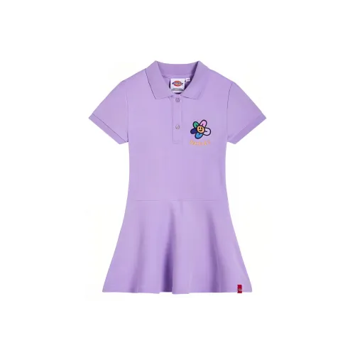Dickies Розово-фиолетовые Платья для Детей