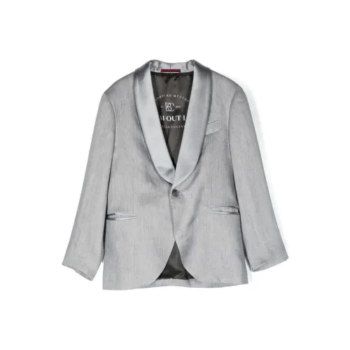 BRUNELLO CUCINELLI Серый Kids Костюмы и пиджаки