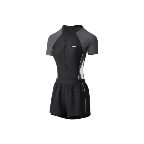 Подкладка One Piece Купальник Женские Черный