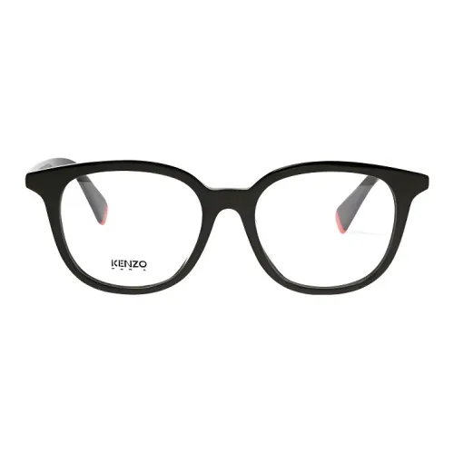 KENZO Ацетат Нерегулярная форма Оправа для очков Унисекс Темно-зеленый
