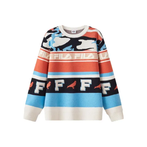 FILA KIDS Полный принт Школьный возраст Свитеры