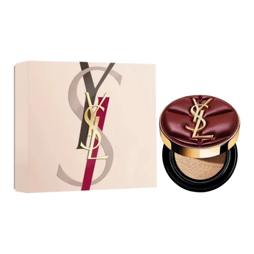 SAINT LAURENT Puffer Ограниченный Красная кожа Коробка Воздушные подушки Цвет лица Корректирующий тон кожи 14г