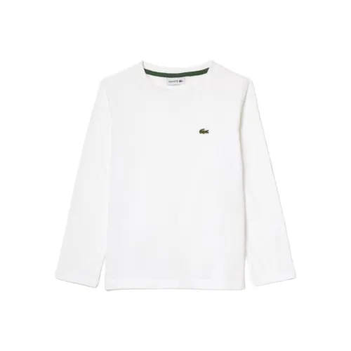 LACOSTE Collaboration Белые Детские Рубашки T