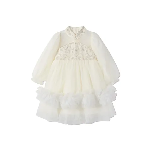 PPVG Детское платье белое для малышей
