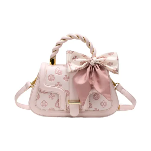 Bywhich ПУ (полиуретан) Сумка Женская Розовая