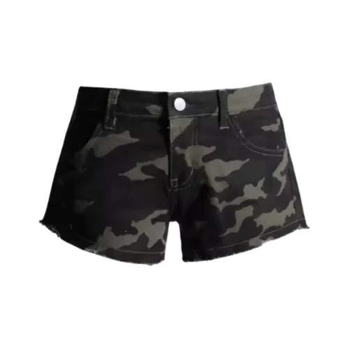 ZNZX Джинсовые шорты Женские Армейский зеленый