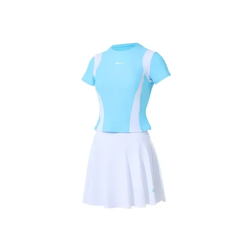 XTEP Ван-Пис Купальник Женские Озерно-голубой