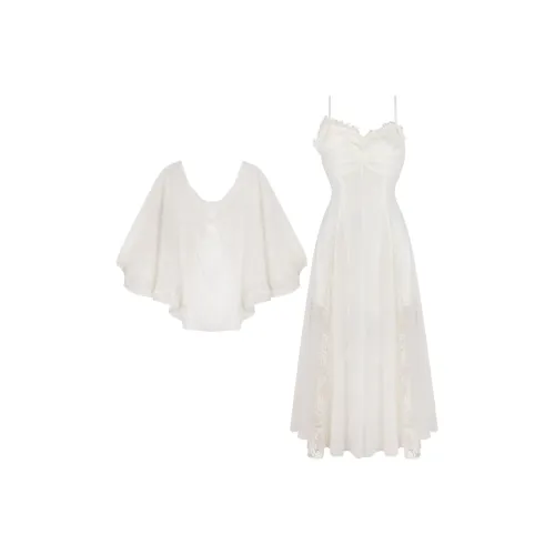 Annie The Темный Child Комплект с юбкой Женские Абрикос