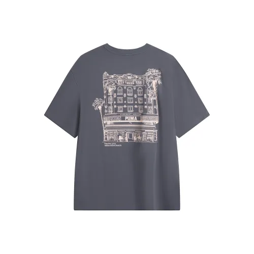 PUMA GRAPHICS PUMA SS25 T-Shirt Мужской Серый